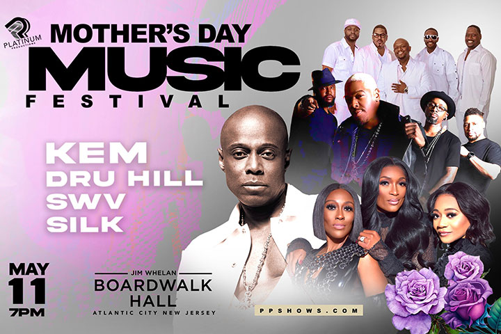 Mother's Day Music Festival 2024 with Kem, Dru Hill, SWV & Silk